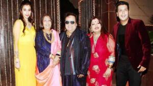 Bappi Lahiri Family