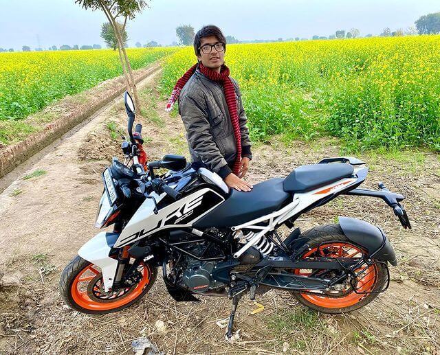 Sourav joshi bike